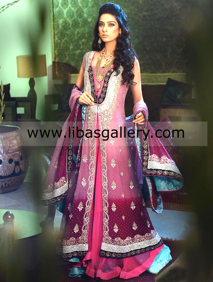 Strawberry Pink Universo Bridal Wear 2014 