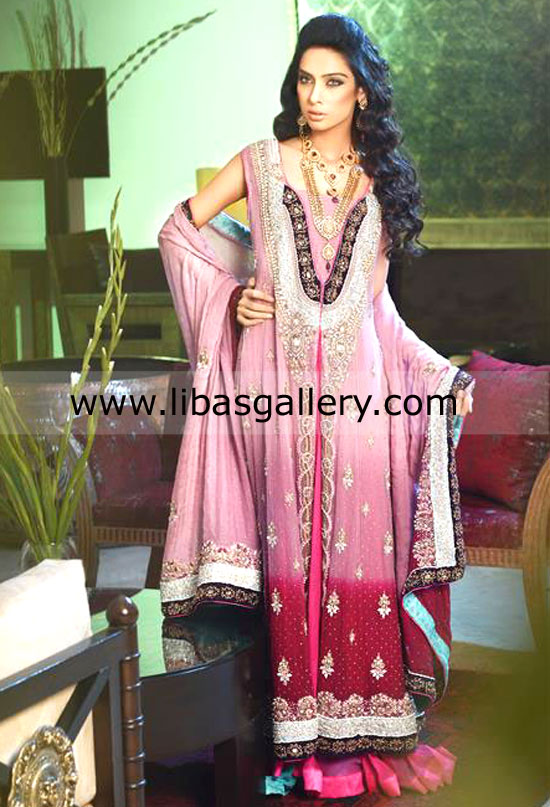 Strawberry Pink Universo Bridal Wear 2014 