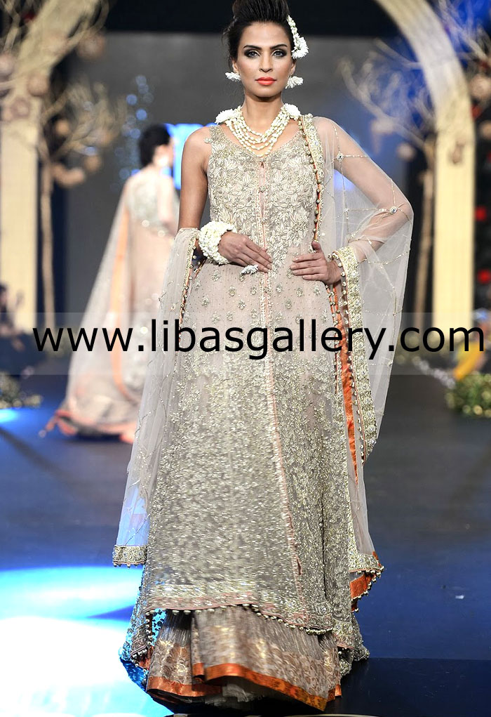 Light Champagne Elan Bridal Dress 2014