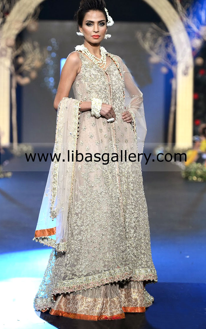 Light Champagne Elan Bridal Dress 2014