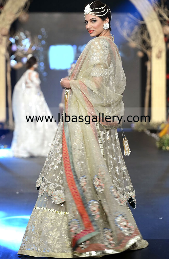 Gold Elan Bridal Dress 2014