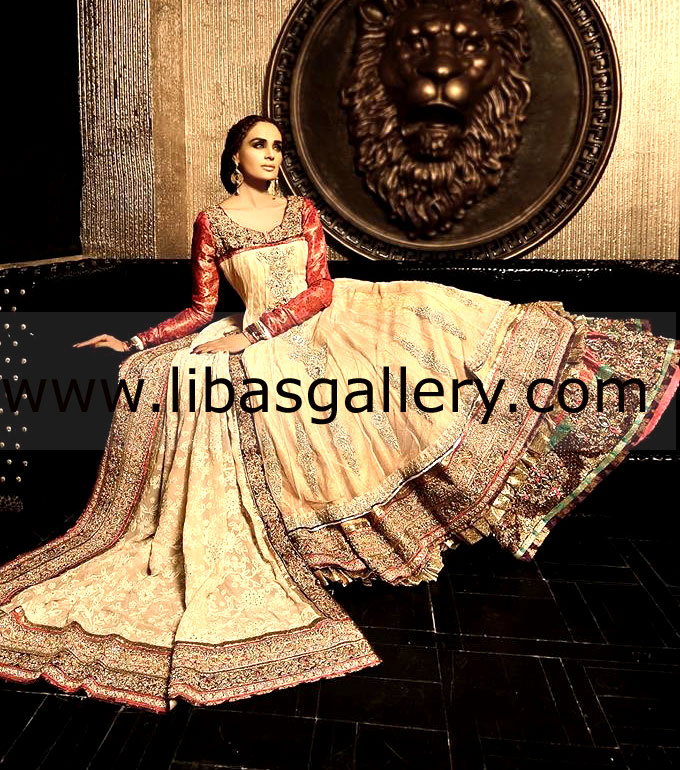 Champagne Sahara Bridal Dress 