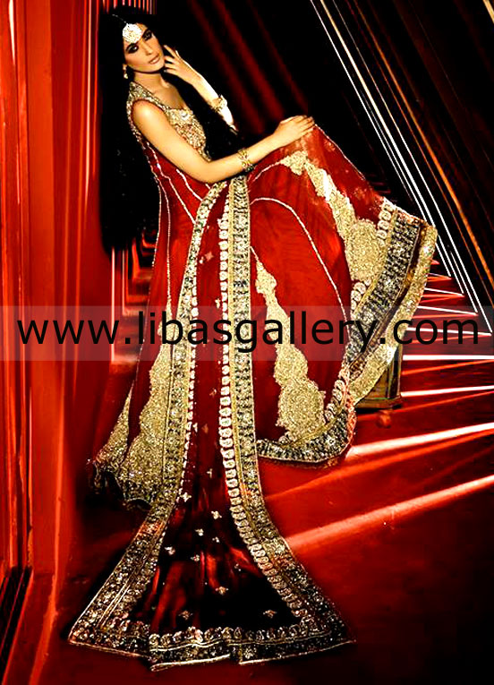 Red Pexus Bridal Wear 2014