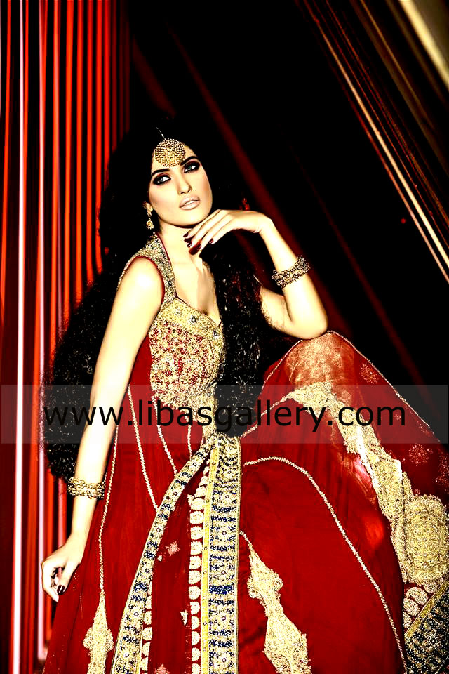 Red Pexus Bridal Wear 2014