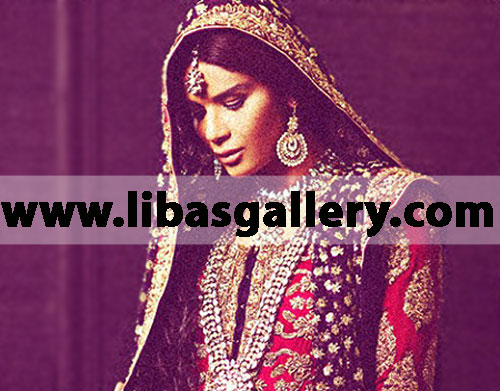 Red Escarpado Bridal Wear 2014