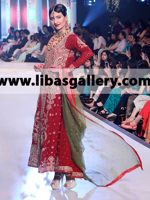 Royal Red Keiva Bridal Wear 2014