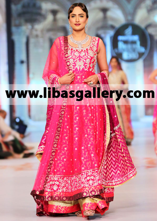 Flamingo Pink Kingston Bridal Wear 2014