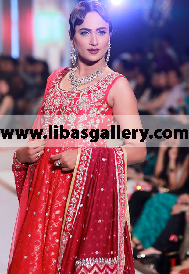 Flamingo Pink Kingston Bridal Wear 2014