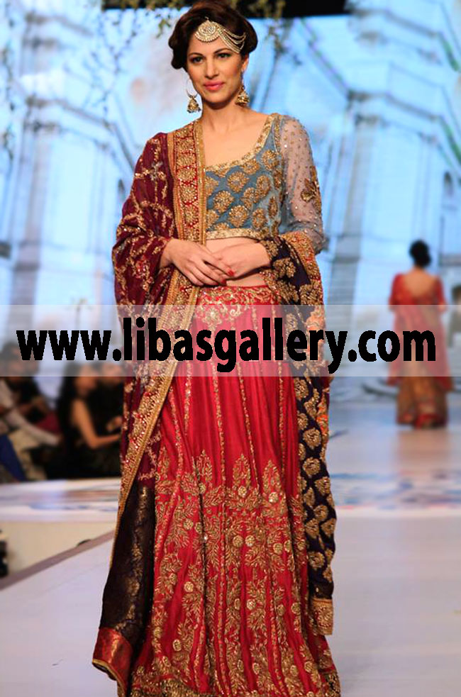 High-fashion vintage inspired Bridal Wear Online 16