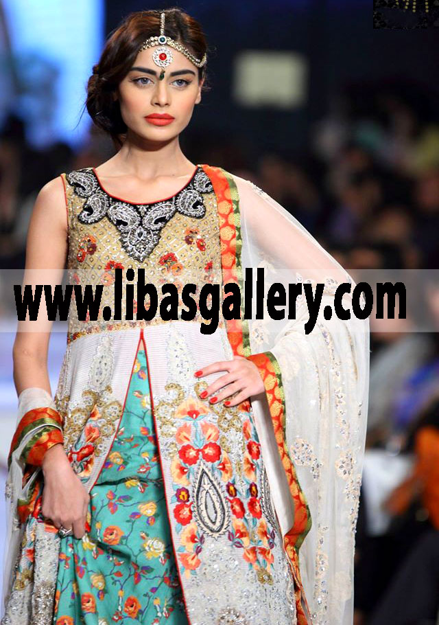 Traditional Wedding dress for Wedding and Valima Reception 17