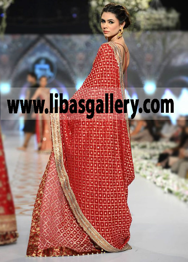 Stunning Lucknawi Bridal Dress for Wedding and Special Occasions 20