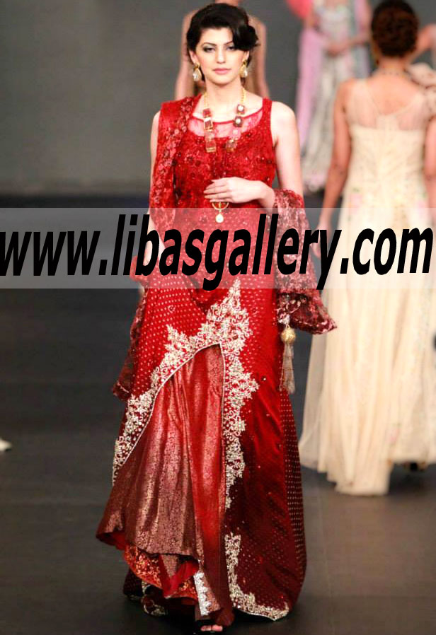 Gorgeous look bridal wear Gown