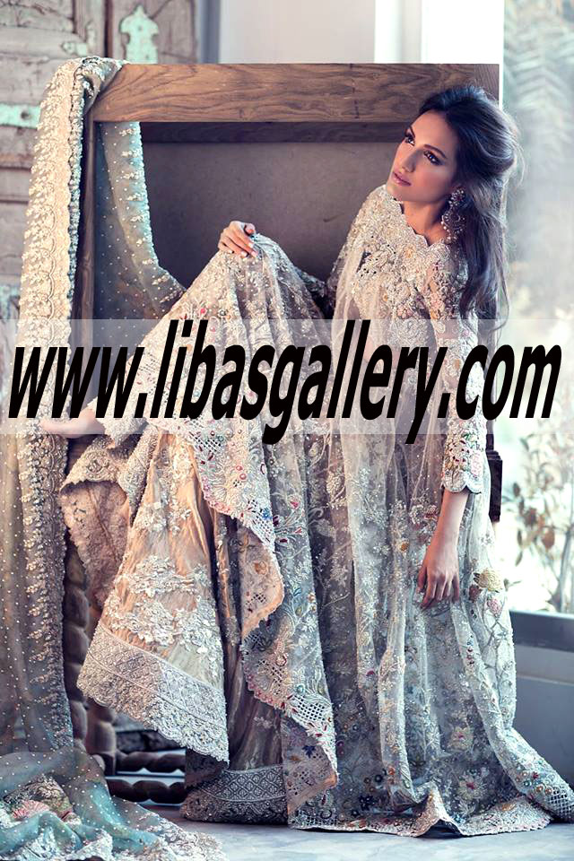 Online Shopping Elan Designer By Khadijah Shah Pakistani Wedding Dresses,Bridal Wear Pakistani Bridal Dresses Designer Bridal Dress Gharara Sharara, Buy wide range Of great Designer Elan elegant collection