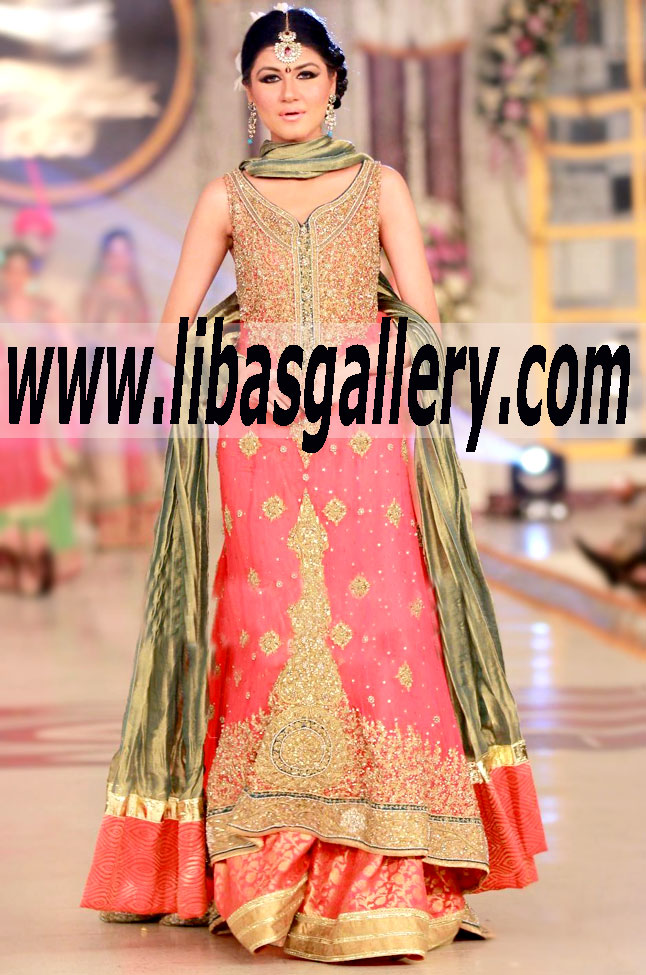 Pantene Bridal Week MEHDI 2014 Buy Online Pakistani Wedding Dresses Showcased in Pantene Bridal Week MEHDI 2014 traditional dresses Online Shop in Bradford, UK, Women Bridal Wear UK