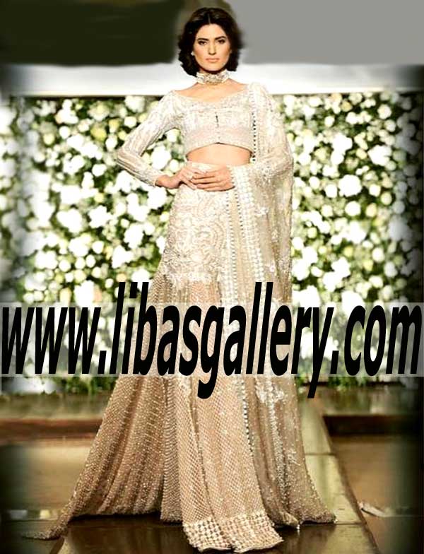Pakistani Bridal Lehenga Dresses Jersey City New Jersey NJ USA Faraz Manan Dubai Florence Bridal Collection