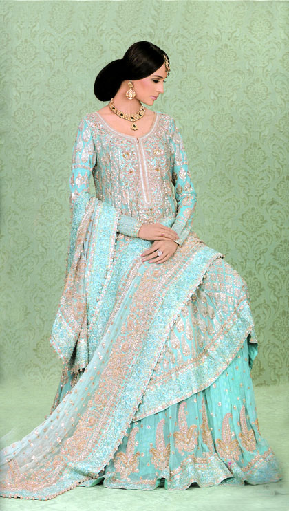 Dark Turquoise Perla Sharara 