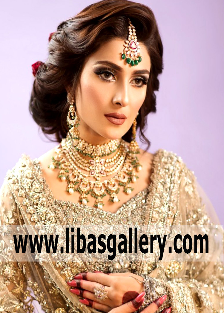 hand hammered bridal jewellery set latest design