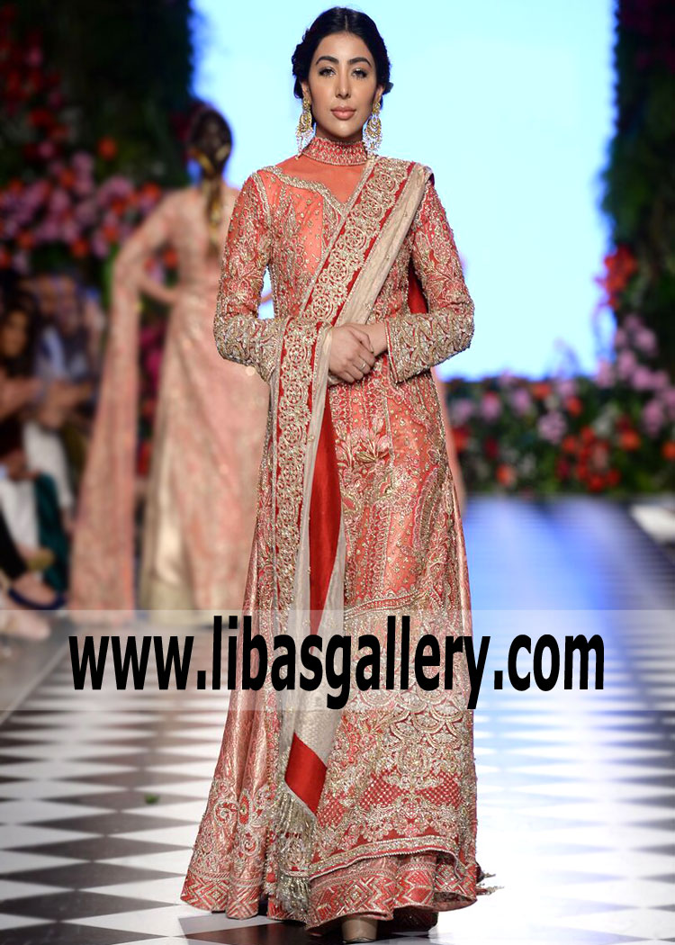 Pakistani Bridal Dresses Faraz Manan Bridal Sharara Collection Buy Online in Sydney, Perth, Melbourne, Australia