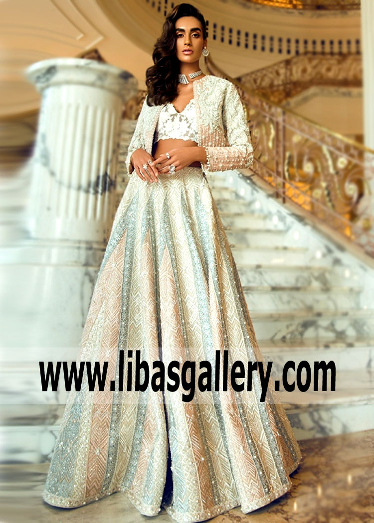 Spectacular Multi Clover Lehenga