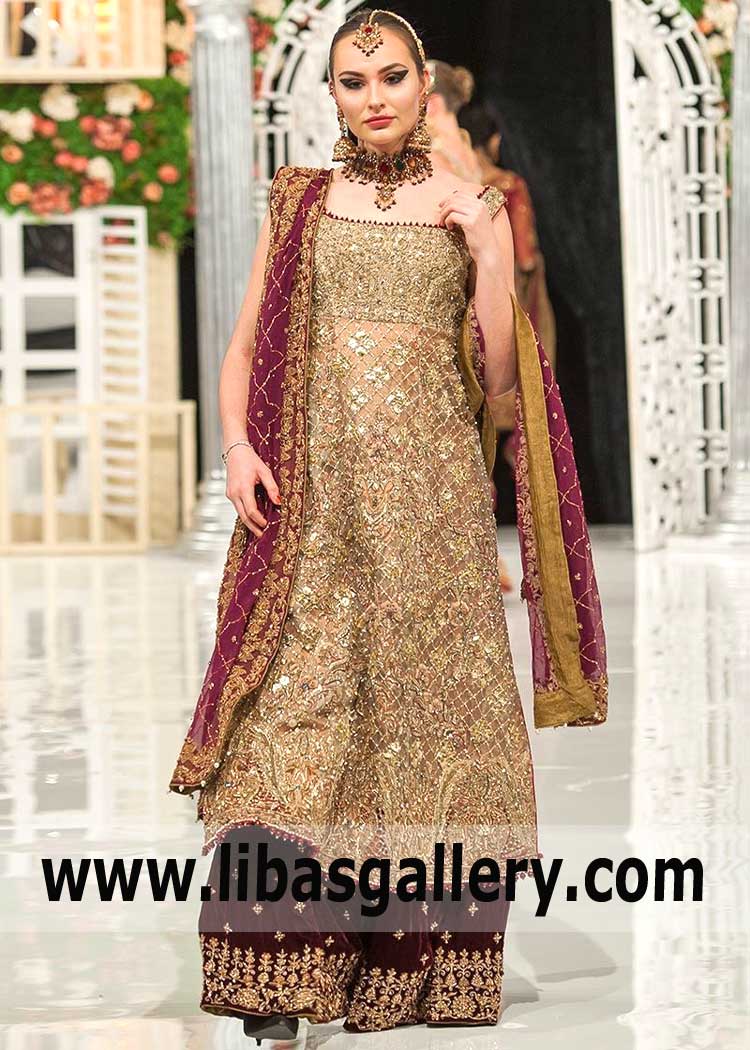 Pakistani Designer Lehenga Suit in 2019 | The best Aisha Imran Wedding Dresses and Lehenga Suit to buy in New York California USA