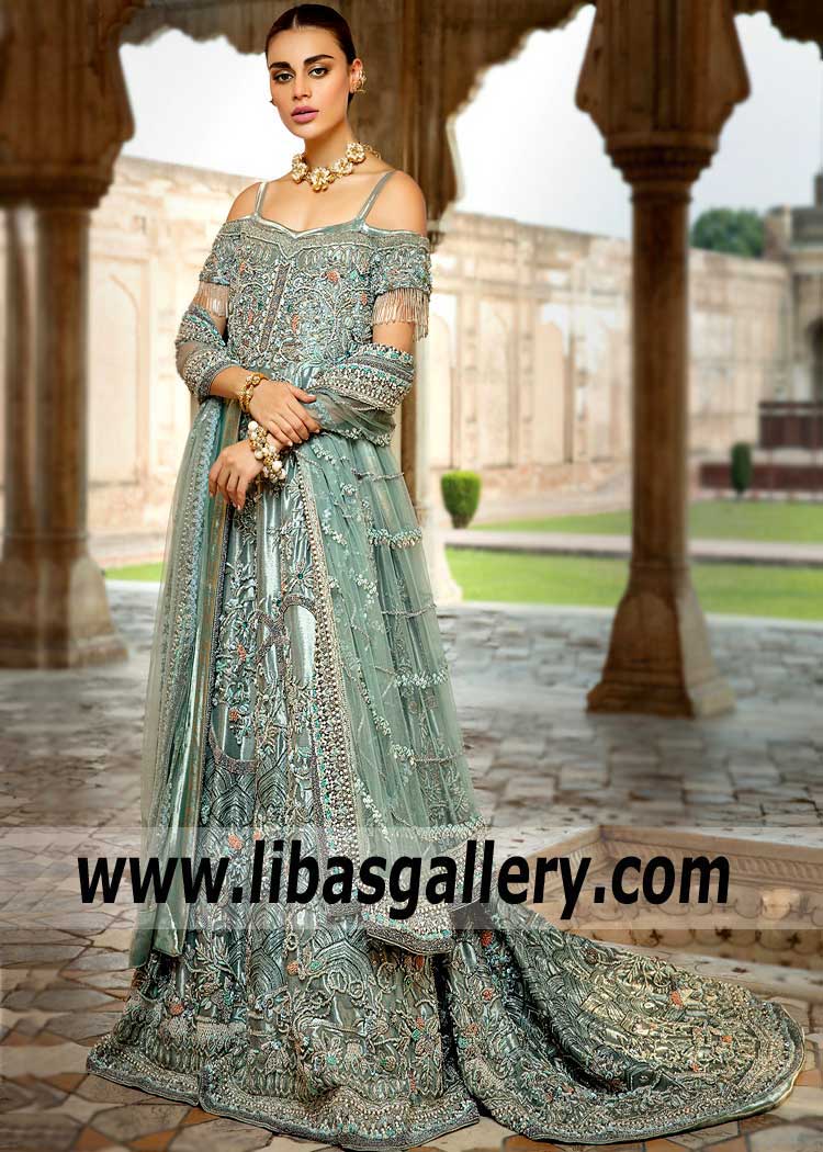 2020 Bridal Anarkali Dresses New Arrival Azul By Shazia Kiyani Oslo Lillestrom Skedsmo Norway Indian Anarkali Dresses