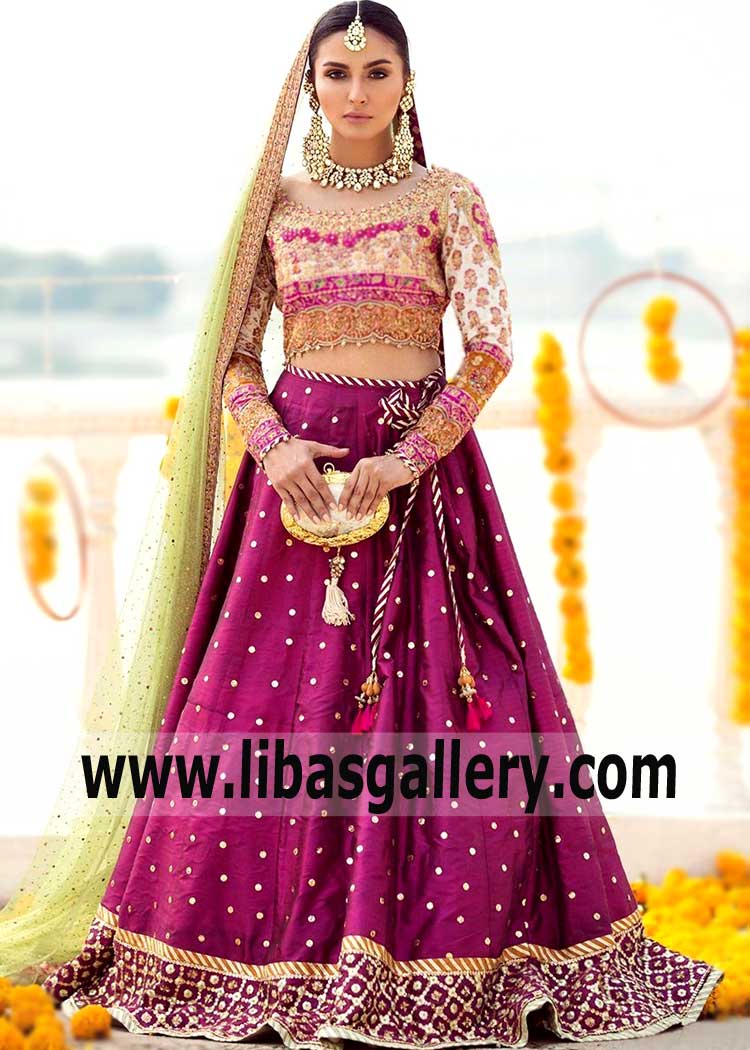 Splendorous Designer Bridal Lehenga choli Dress