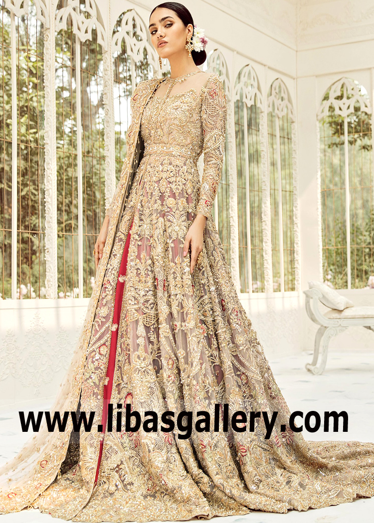 Latest Bridal Wear Gown USA Decatur Georgia Pakistani Designer Bridal Wear
