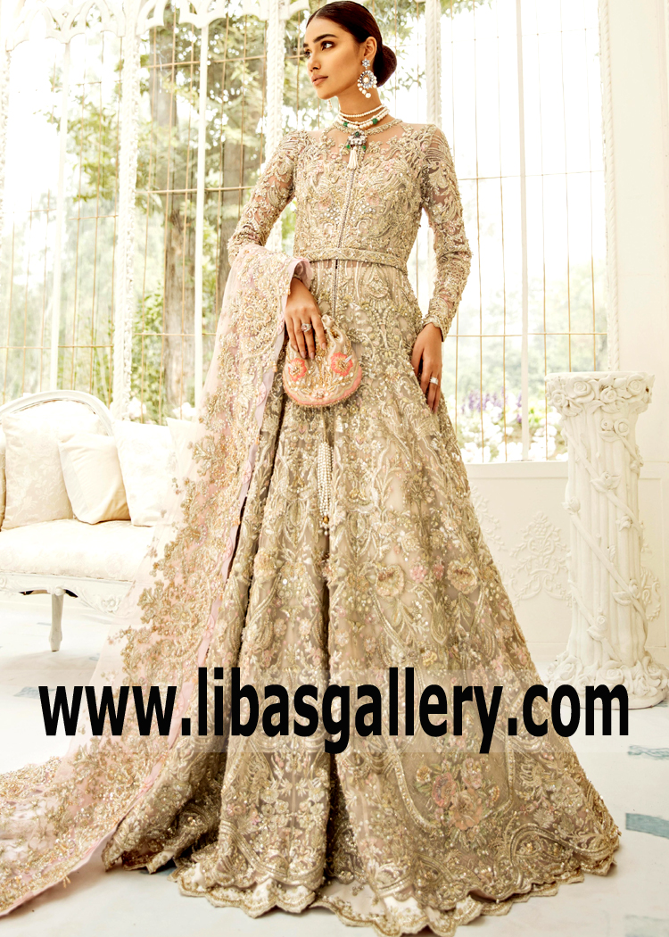 Ivory Brochant Wedding Gown