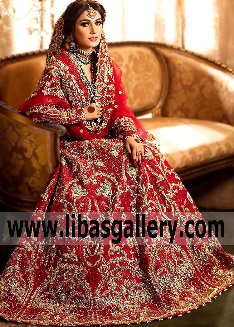Luxurious Bridal Anarkali Cheltenham UK Desi Bridal Anarkali for Sikh Bride, Sikh Wedding Dress Boutiques UK