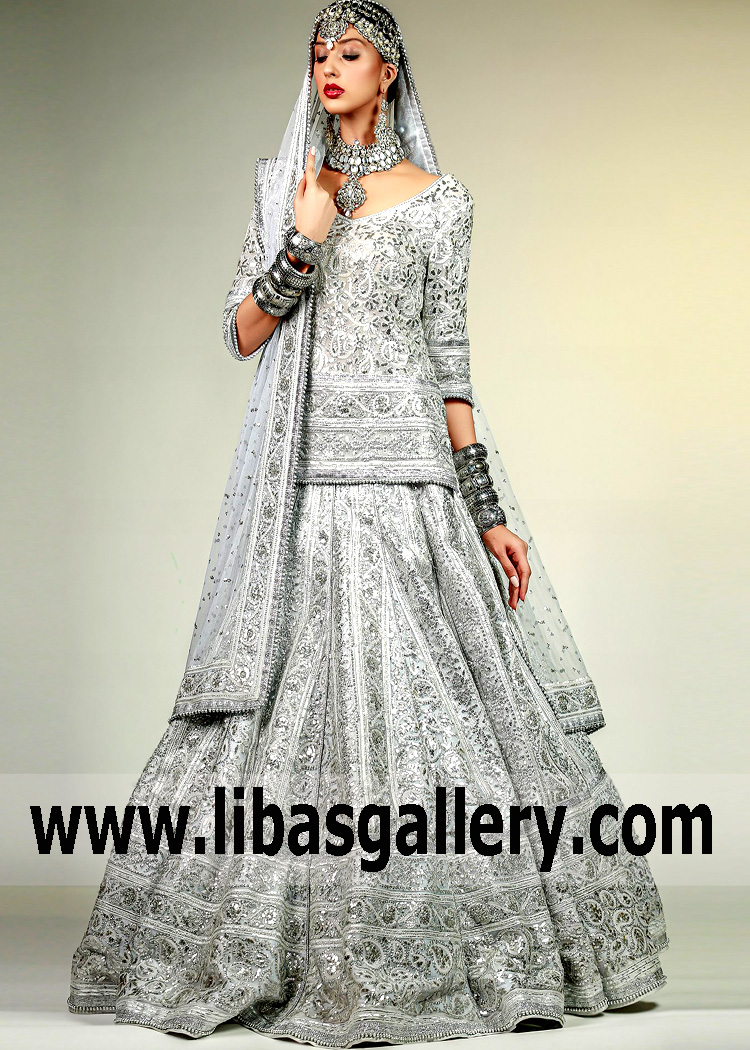 Lavender Mist Kalmia Lehenga