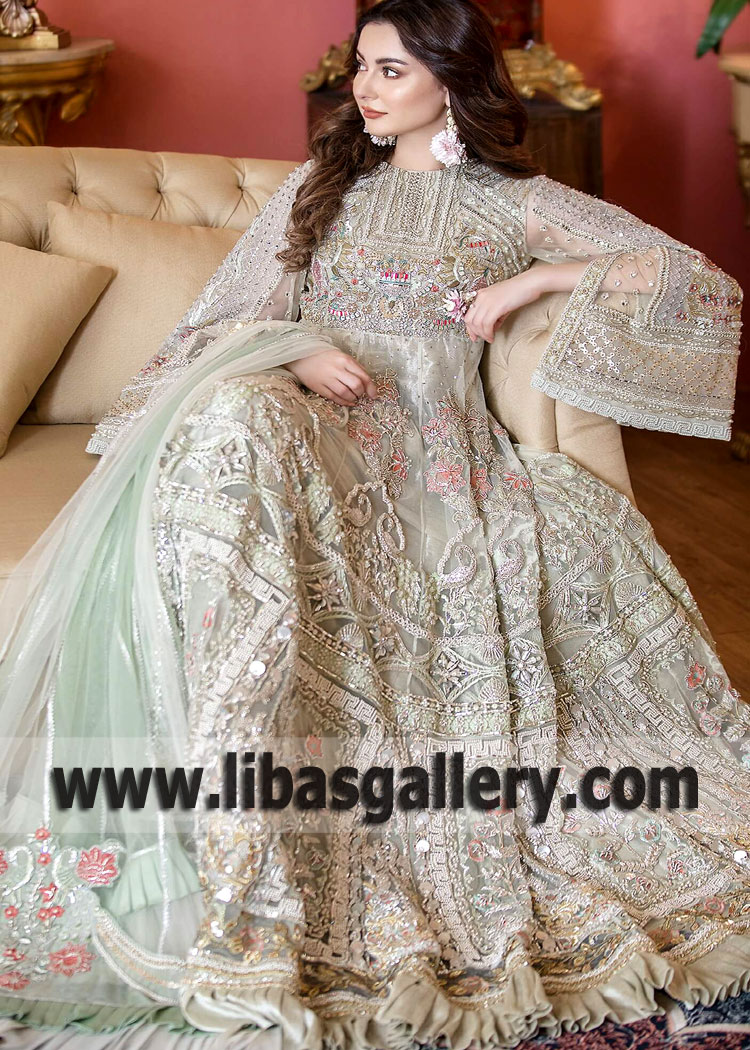 Light Gold Freesia Maxi Bridal Dresses