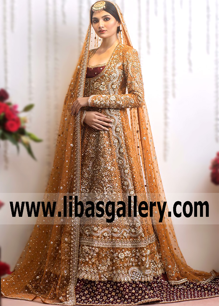 Pakistani Bridal Lehenga Anarkali Dress Boxboro Boston Massachusetts Designer Bridal Anarkali Dresses