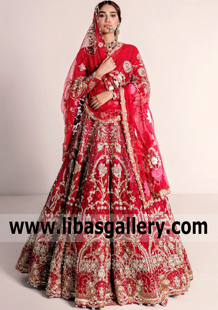 Dark Red Ervin Wedding Maxi