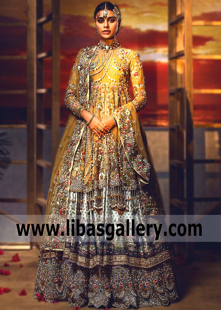 Amber Catalina Wedding Peplum Lehenga