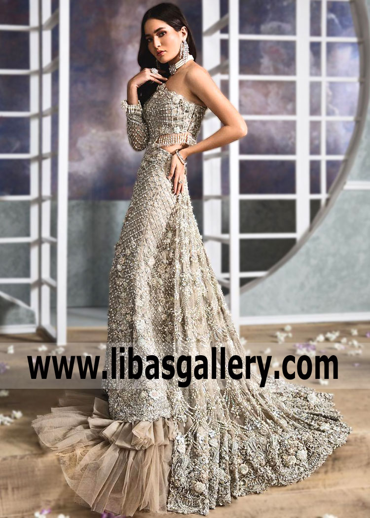 Pakistani Wedding Reception Maxi, Buy walima Wedding Dresses UK USA Canada Australia