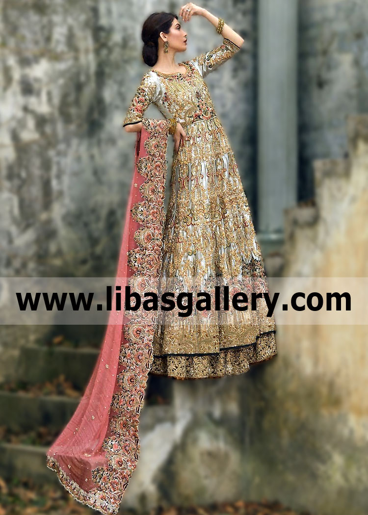 Platinum Brick Red Kaia Bridal Dress
