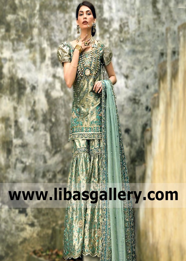 Camouflage Green Laurie Gharara Suit