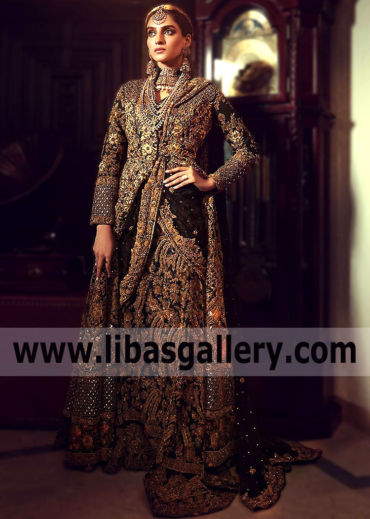 Black Vervain Reception Gown