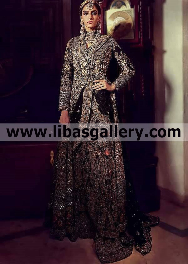 Black Vervain Reception Gown