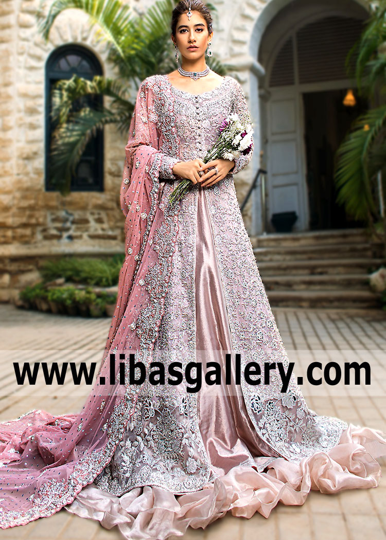 Thistle Mauvelous Cyclamen Bridal Wear Gown