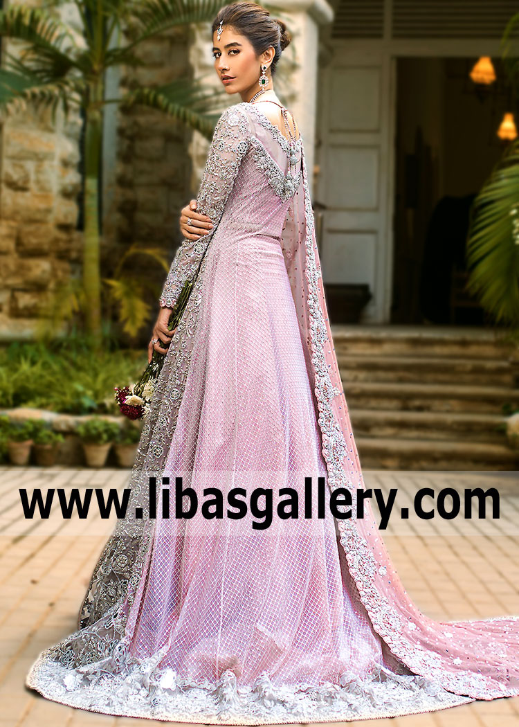 Thistle Mauvelous Cyclamen Bridal Wear Gown