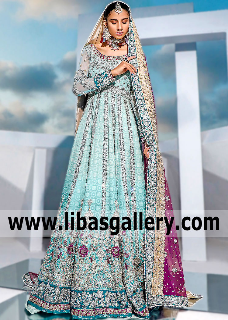 Zainab Chottani Anarkali Bridal Dresses Diamond Bar California CA USA Walima Dresses Pakistan