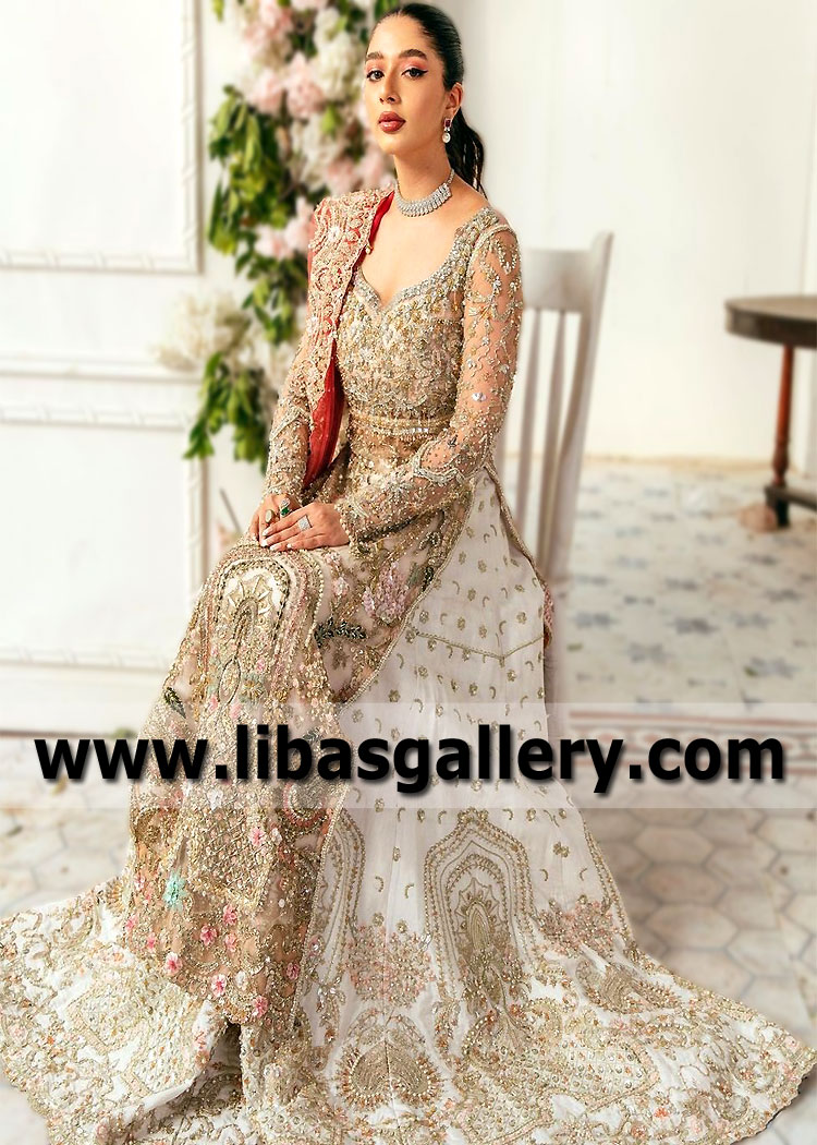 White Clover Nikah Wedding Dress