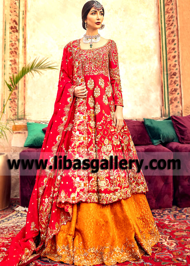 Shamsha Hashwani Wedding Dresses Shamsha Hashwani Wedding Lehenga New Arrivals Anarkali Wedding Collection