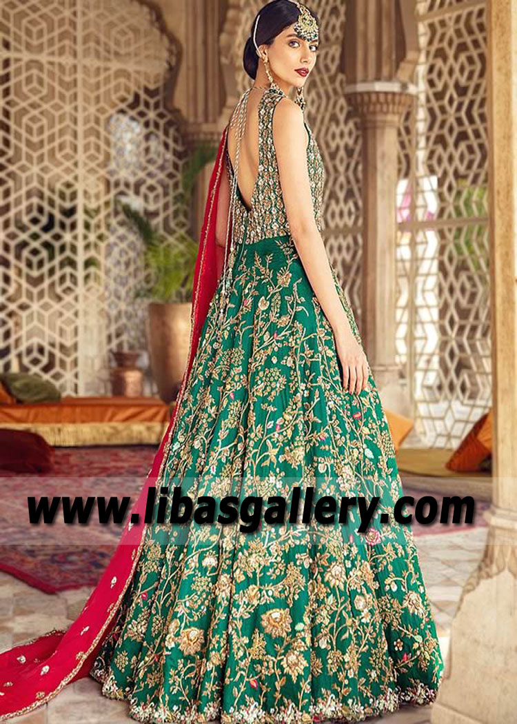 Jungle Green Firenza Wedding Maxi