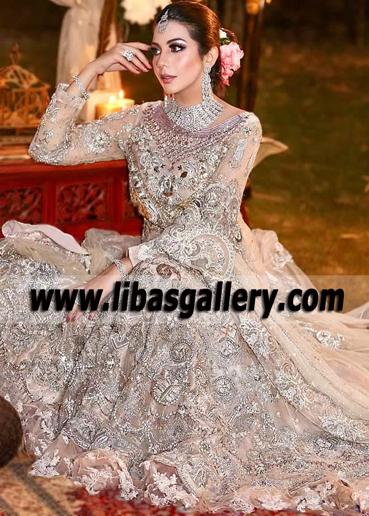 Champagne Flamenca Latest Bridal Maxi