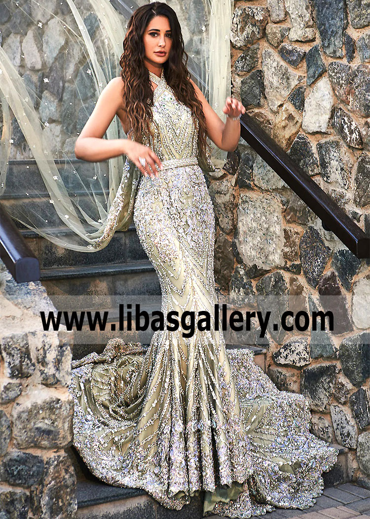 Light Xanadu Myrtus Mermaid Wedding Dress