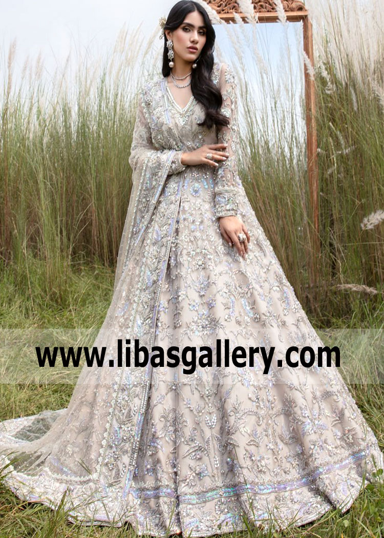 Cosmic Latte Nymphea Reception Wedding Dress