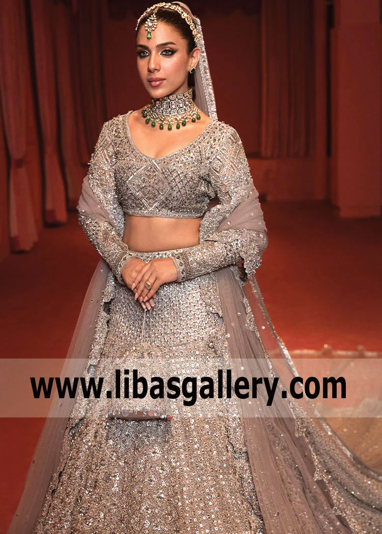 Desert Sand Wedelia Bridal Lehenga Choli
