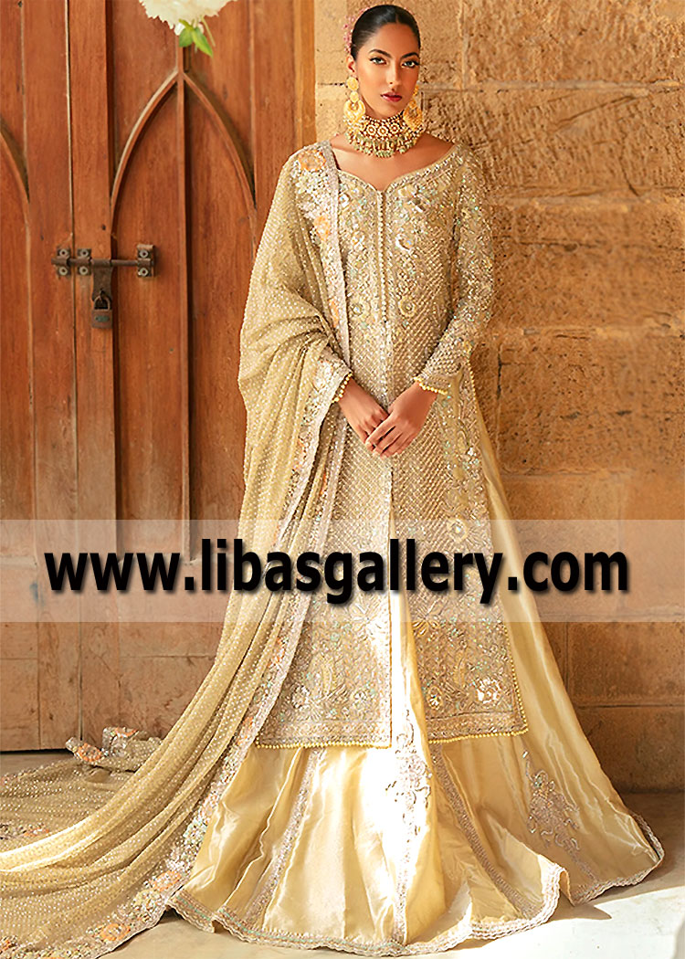 Lemon Chiffon Daisy Stunning Lehenga